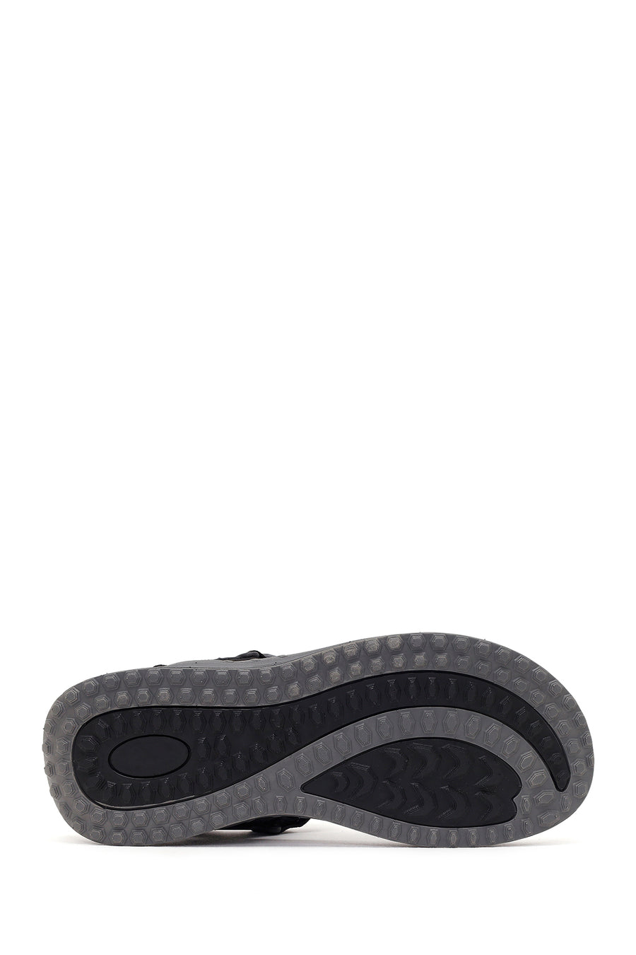 Derimod Zero Male Black Strappy Fabric Sandals