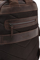 Men's Brown Leather Backpack | Derimod