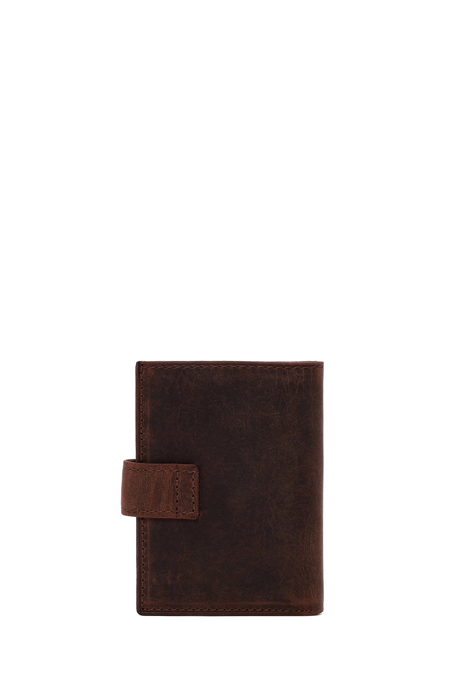 Male Brown Leather Card Holder