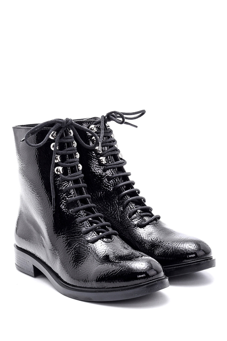 Women's Patent Leather Boots