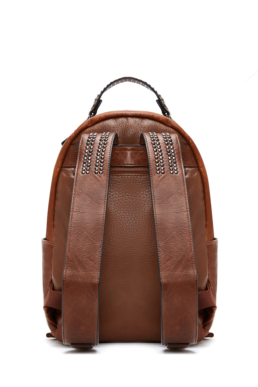 Women's Tan Studded Backpack