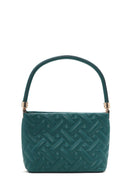 Women's Green Quilted Handbag | Derimod