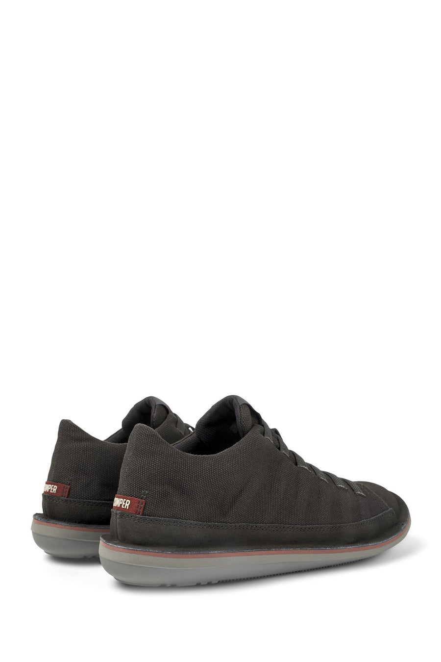 Camper Men's Gray Beetle Nubuck Leather Sneaker