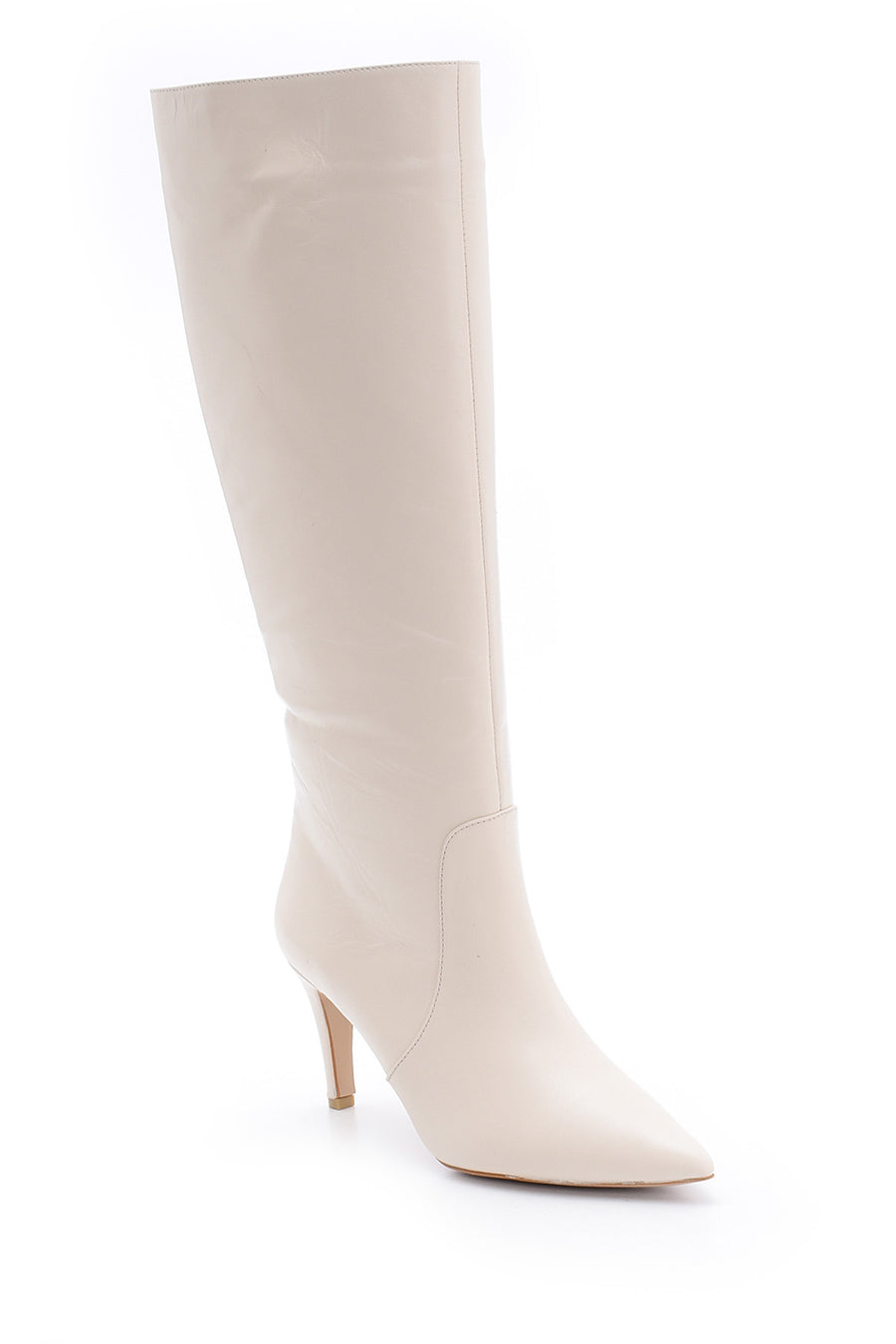 Women's Leather Heeled Boots