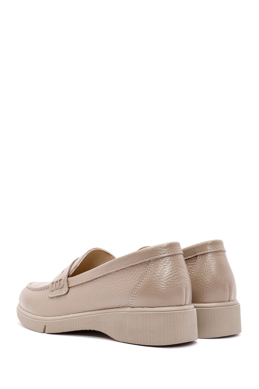 Women's Mink Leather Comfort Loafer