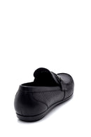 Men's Leather Printed Loafer | Derimod