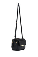 Women's Black Long Strap Crossbody Bag | Derimod