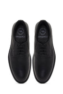 Derimod Fly Male Black Lace-Up Leather Casual Shoes | Derimod