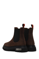 Harley Davidson Woman Brown Mourir Leather Chelsea Boots | Derimod