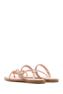 Women's Pink Stone Slippers | Derimod