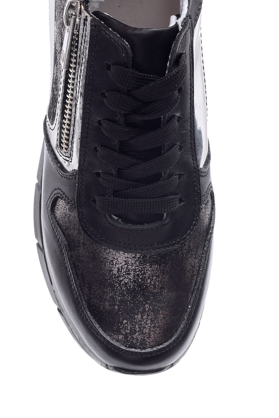 Kadın Fermuar Detaylı Sneaker