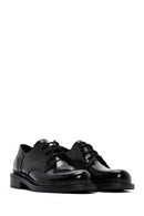 Women's Black Patent Leather Oxford Shoes | Derimod