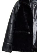 Dakota Women's Black Teddy Coat | Derimod