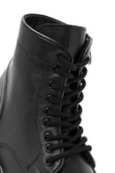 Men's Black Leather Boots | Derimod