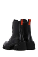 Harley Davidson Women's Black Sarrah Leather Boots | Derimod