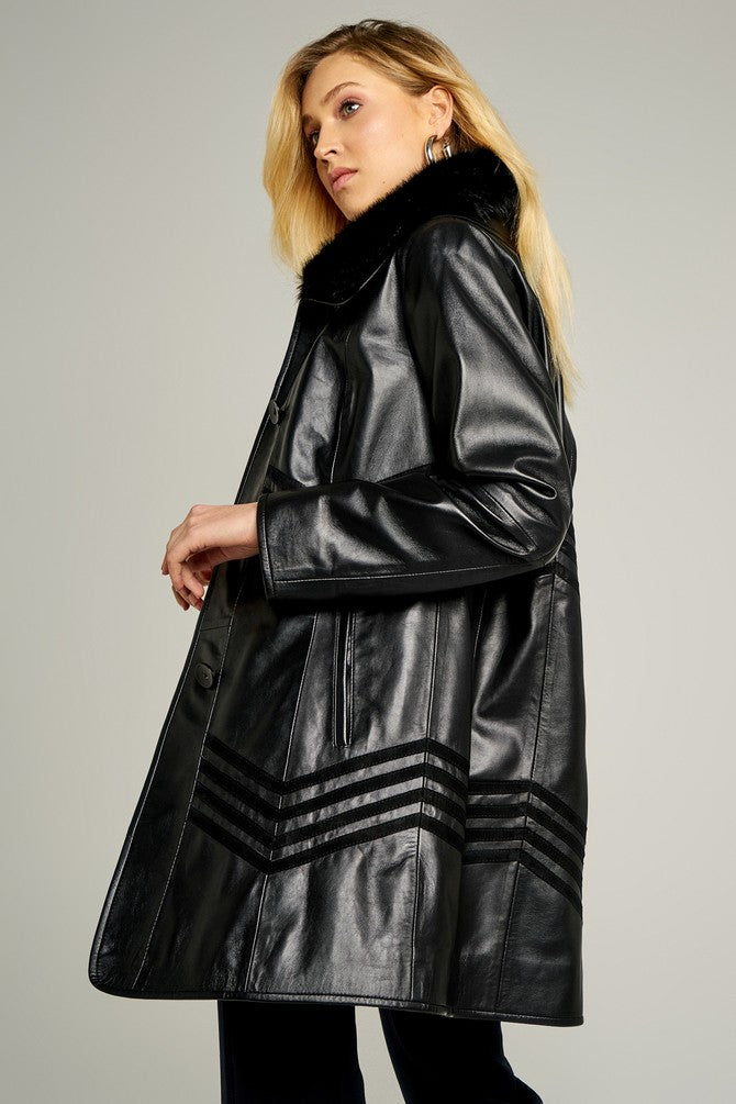 Sybil Women's Leather Jacket