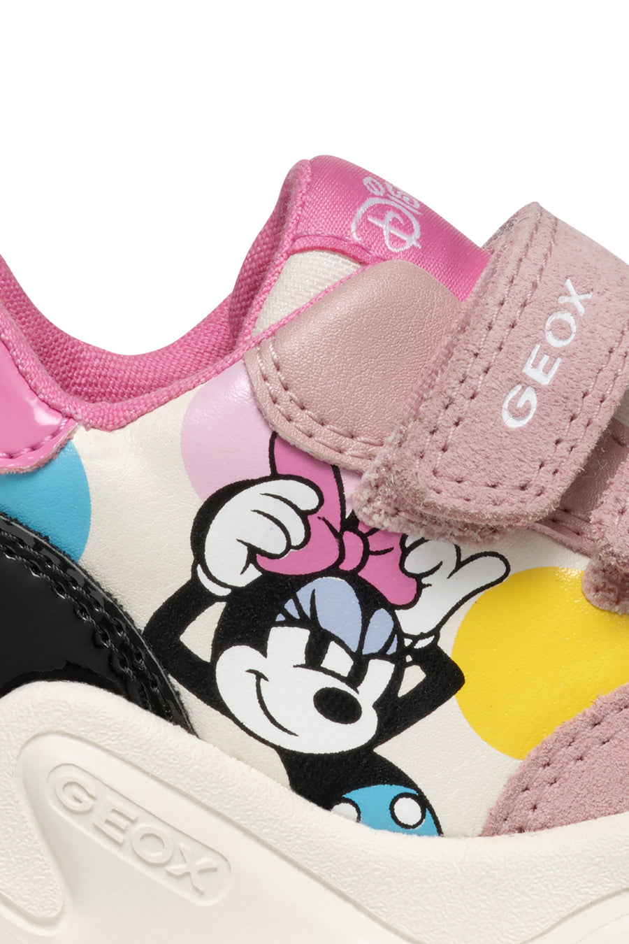 Geox Kız Bebek Pembe Ciufciuf Bantlı Sneaker