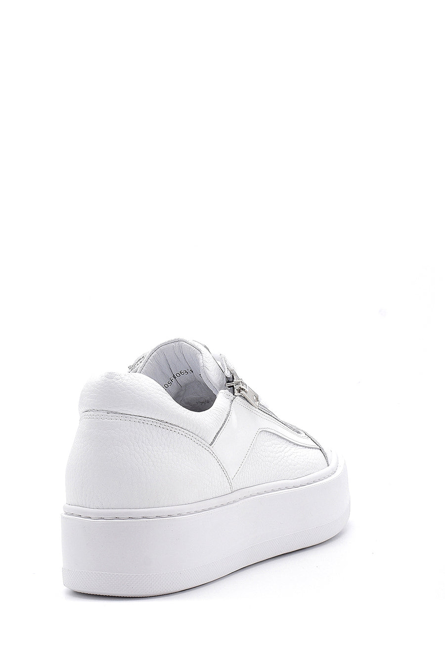 Men's Leather Zipper Detailed Sneaker
