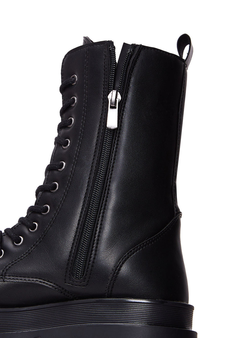Women's Black Thick Soled Boots