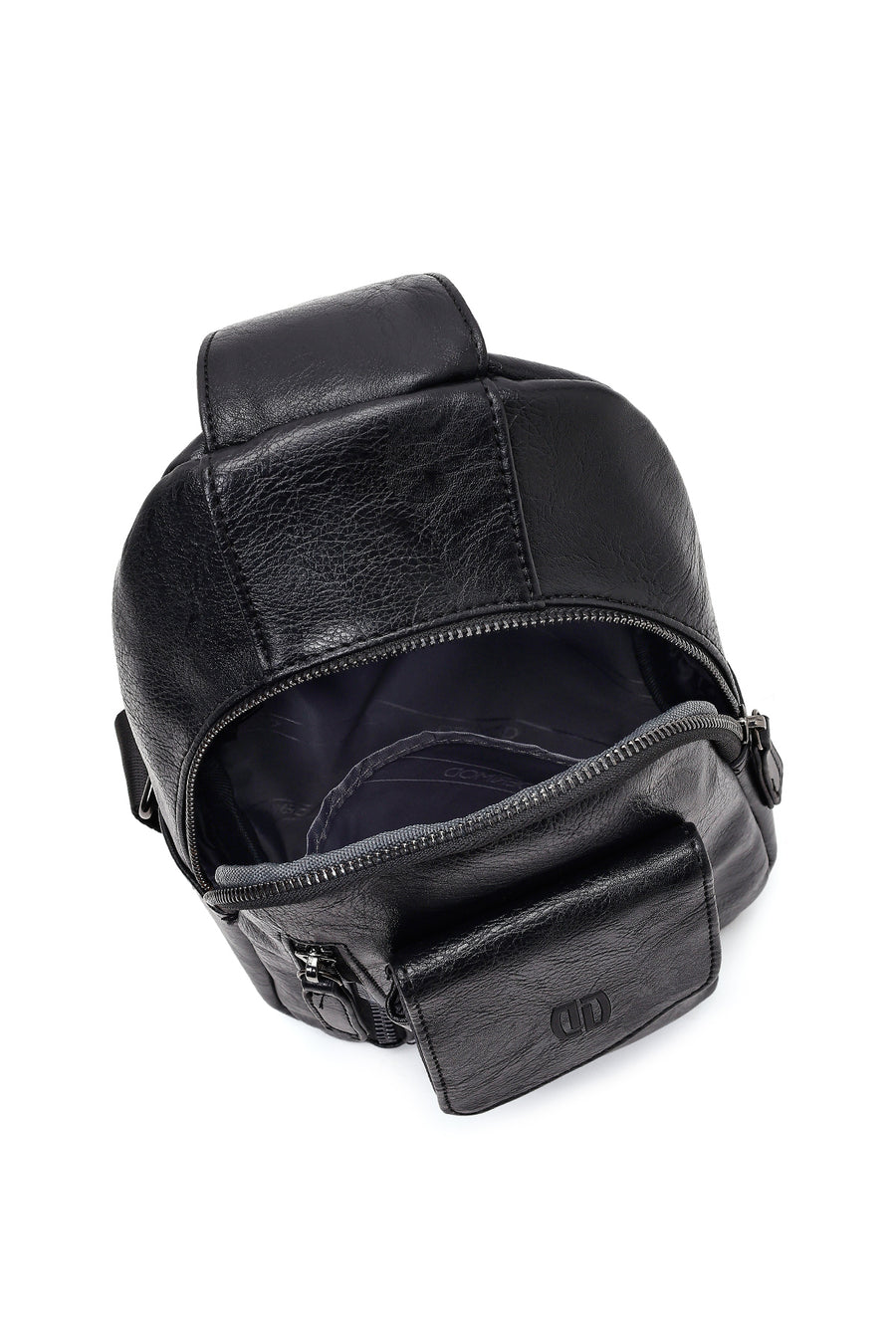 Men's Black Crossbody Bag