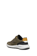 Geox Men's Green Pg1X Abx Laced Waterproof Leather Sneaker | Derimod