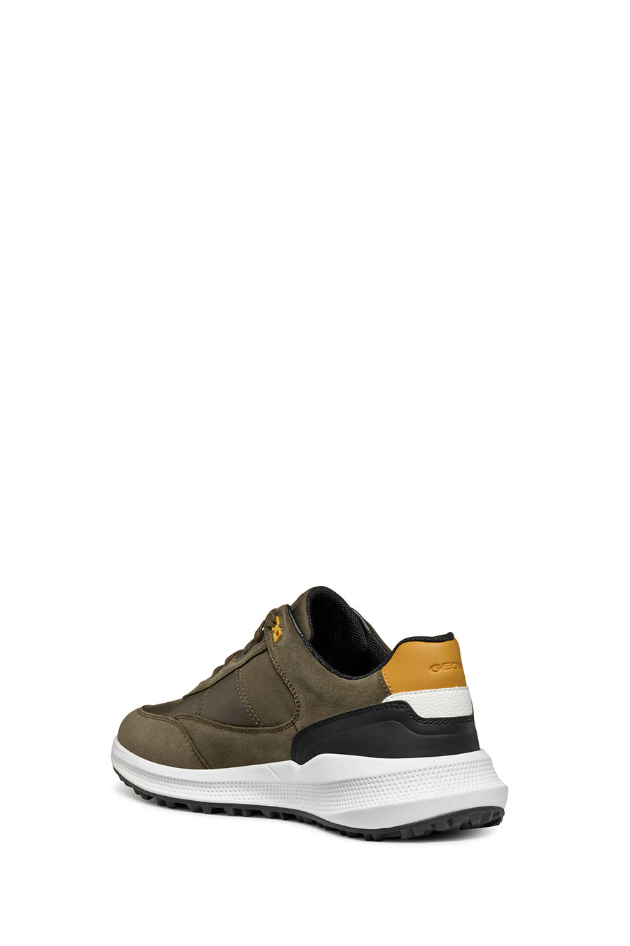 Geox Erkek Yeşil Pg1X Abx Bağcıklı Waterproof Deri Sneaker