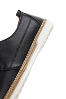 Men's Black Leather Casual Shoes | Derimod