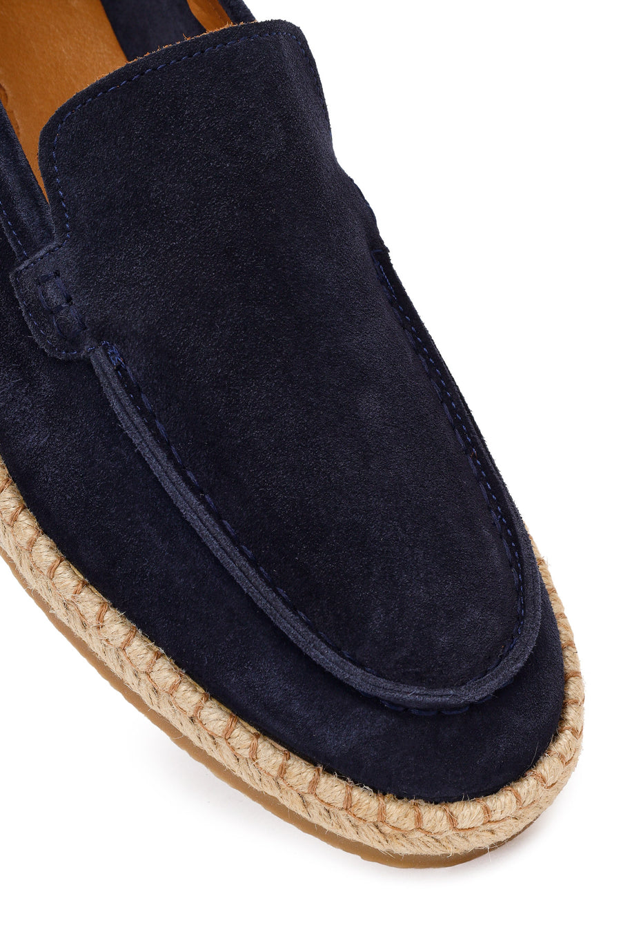 Men's Navy Blue Suede Leather Casual Loafer