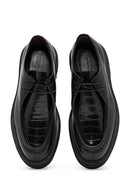 Men's Black Lace-up Leather Casual Shoes | Derimod