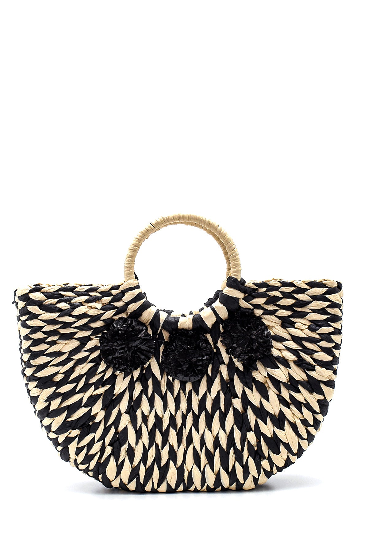 Women's Straw Handbag 21SBD2457M7 | Derimod