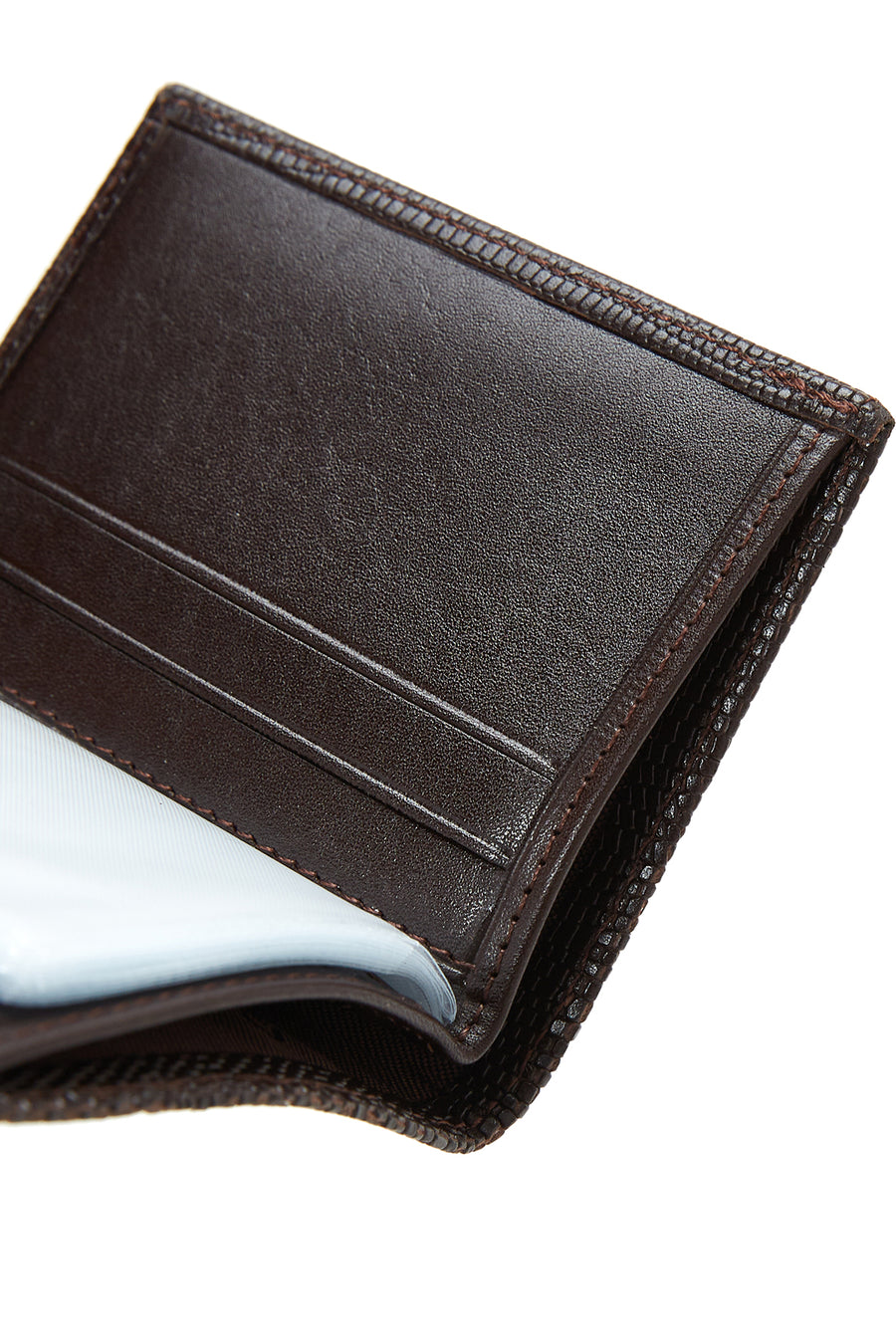 Men's Brown Leather Card Holder