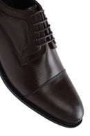 Men's Brown Leather Classic Shoes | Derimod