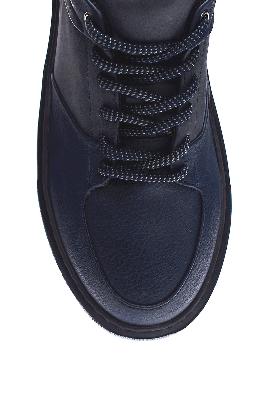 Erkek Deri Baskılı Sneaker