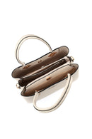 Women's Cream Long Strap Shoulder Bag | Derimod