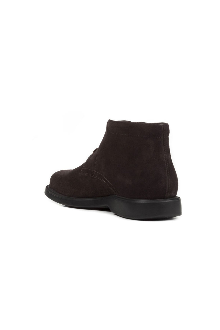 Geox Men's Brown Brayden Suede Leather Boots