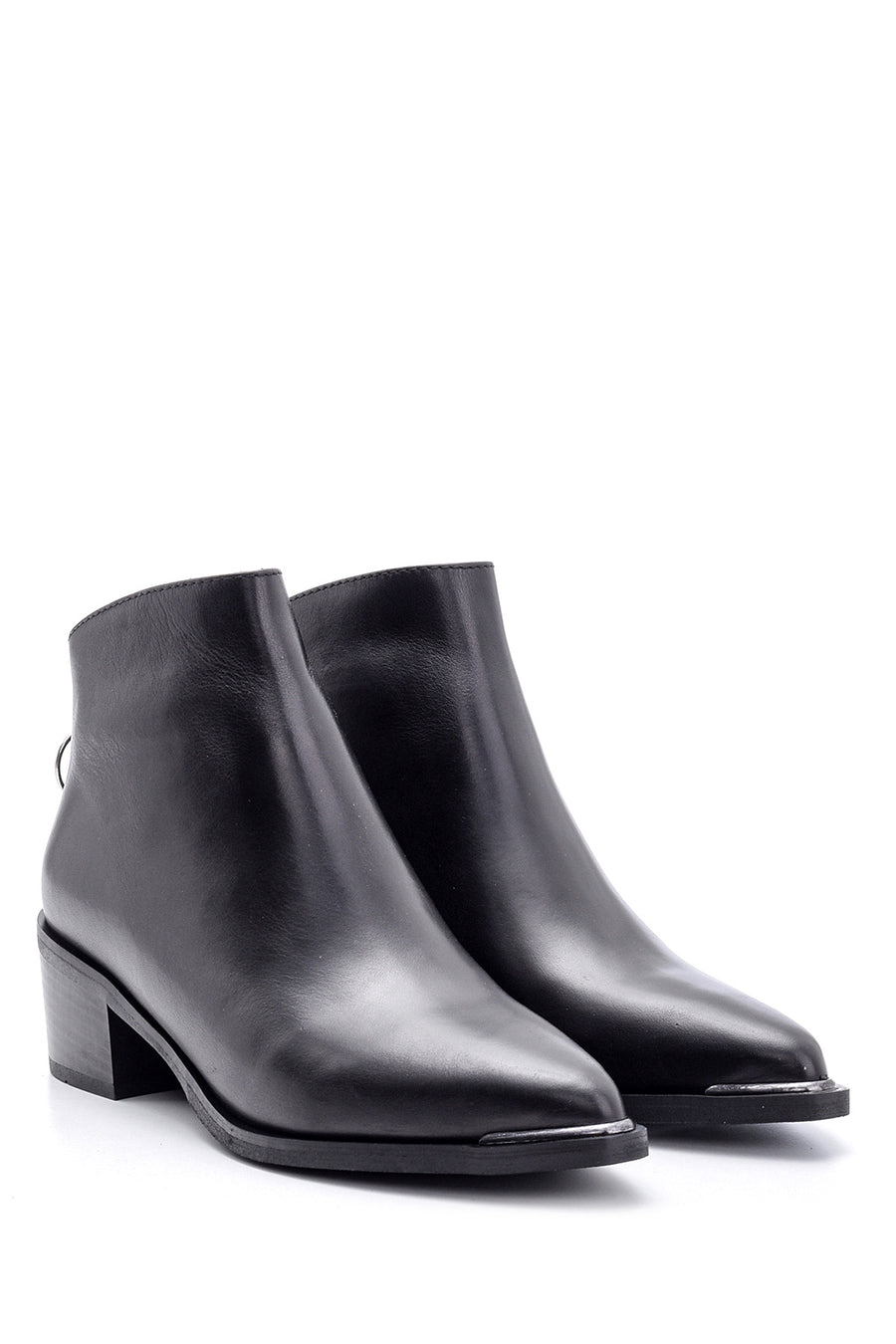 Women's Leather Heeled Boots