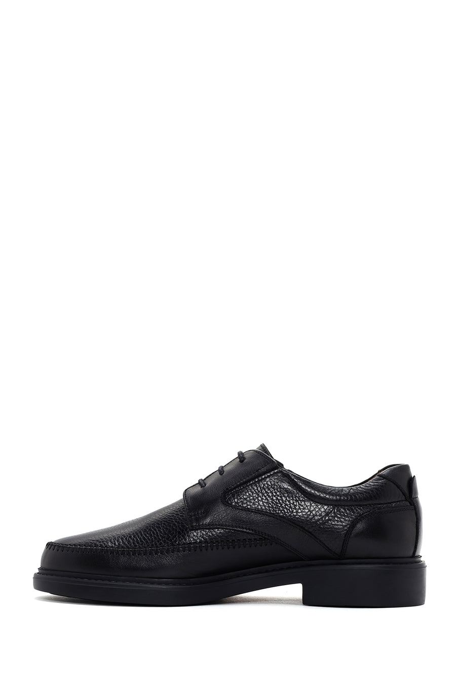 Men's Black Leather Casual Shoes