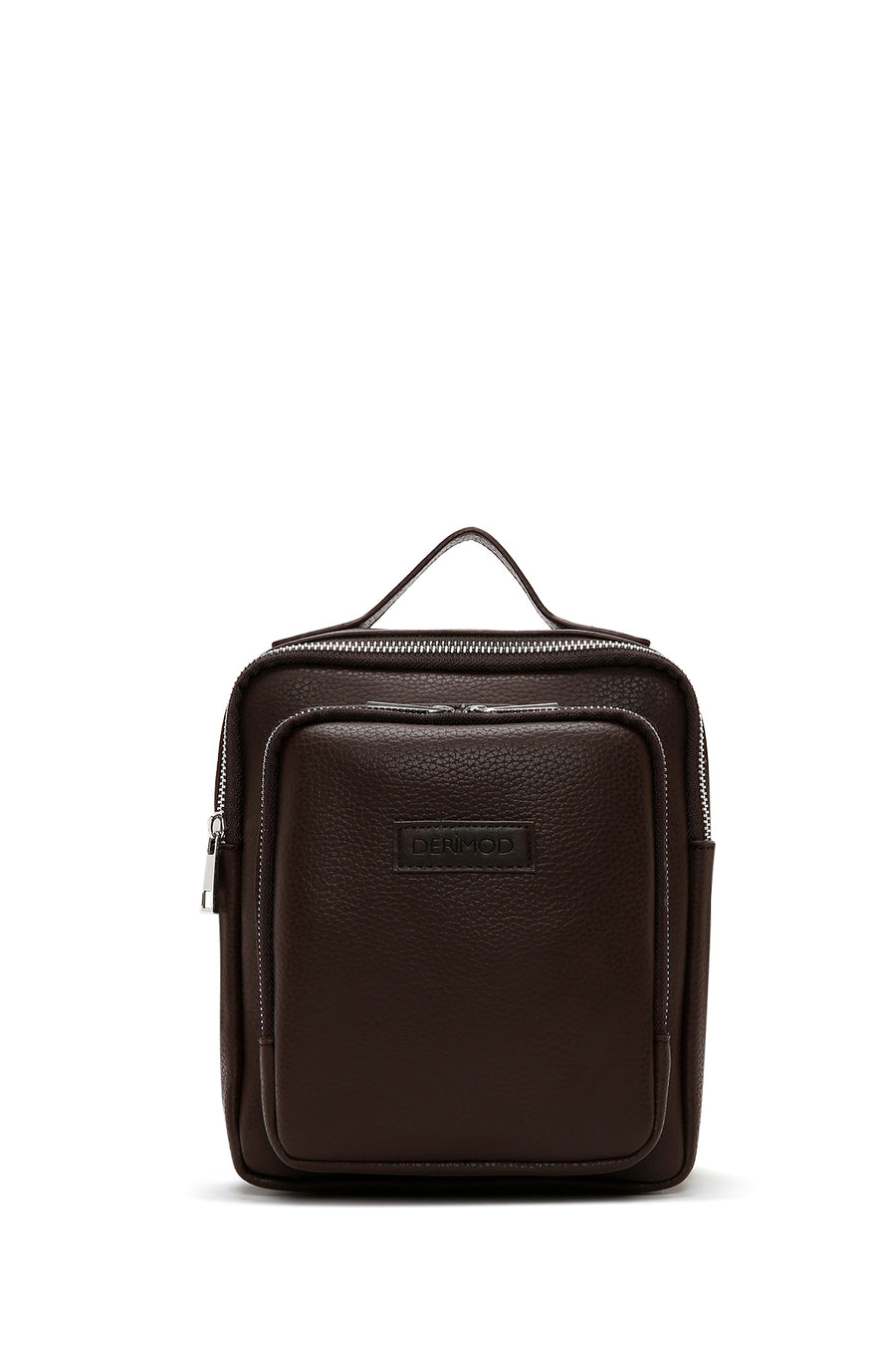 Men's Brown Crossbody Bag