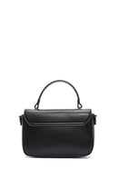 Women's Black Long Strap Mini Crossbody Bag | Derimod