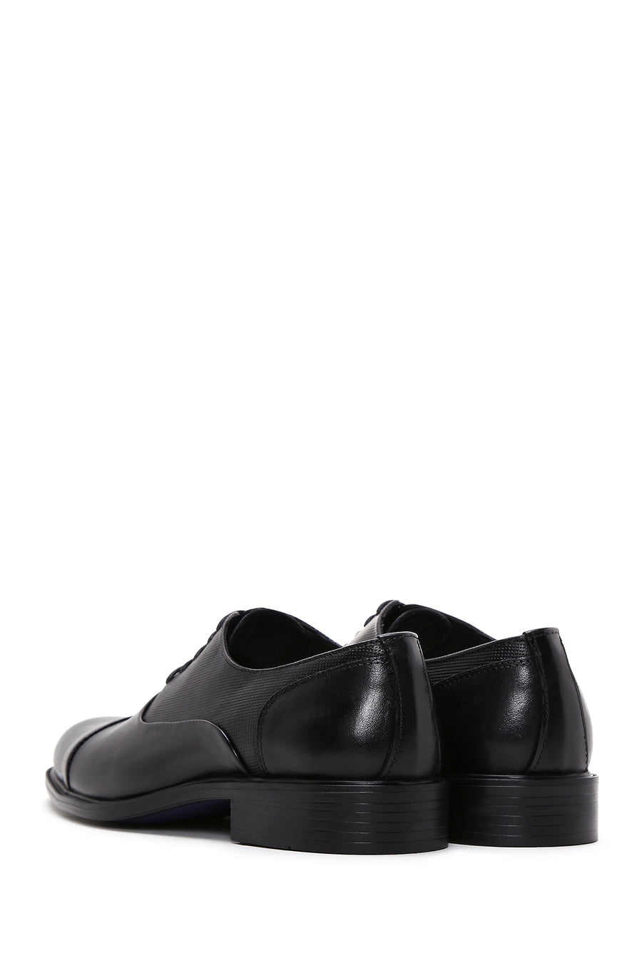 Men's Black Leather Classic Shoes