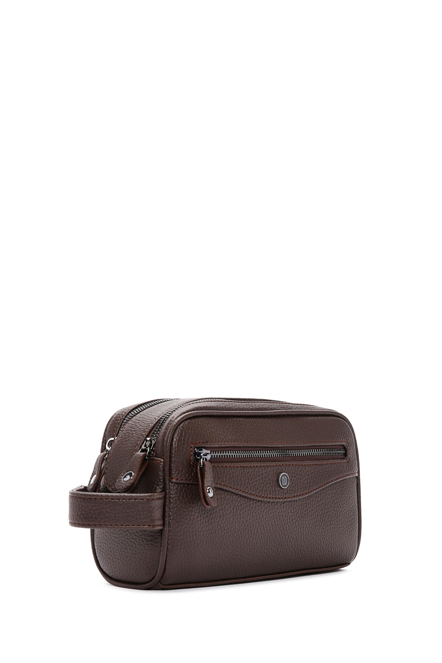 Men's Brown Handbag