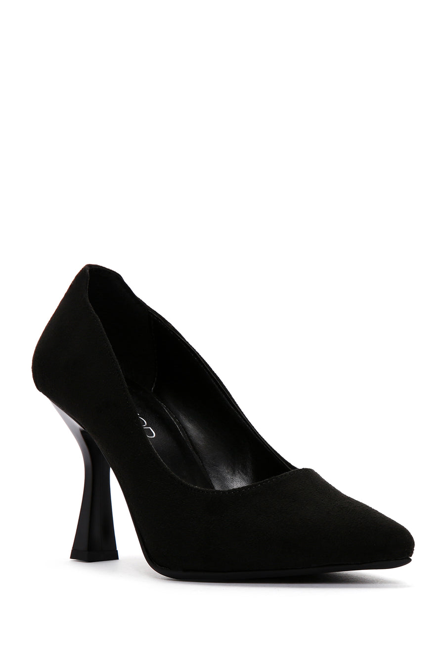 Kadın Siyah Süet Topuklu Stiletto