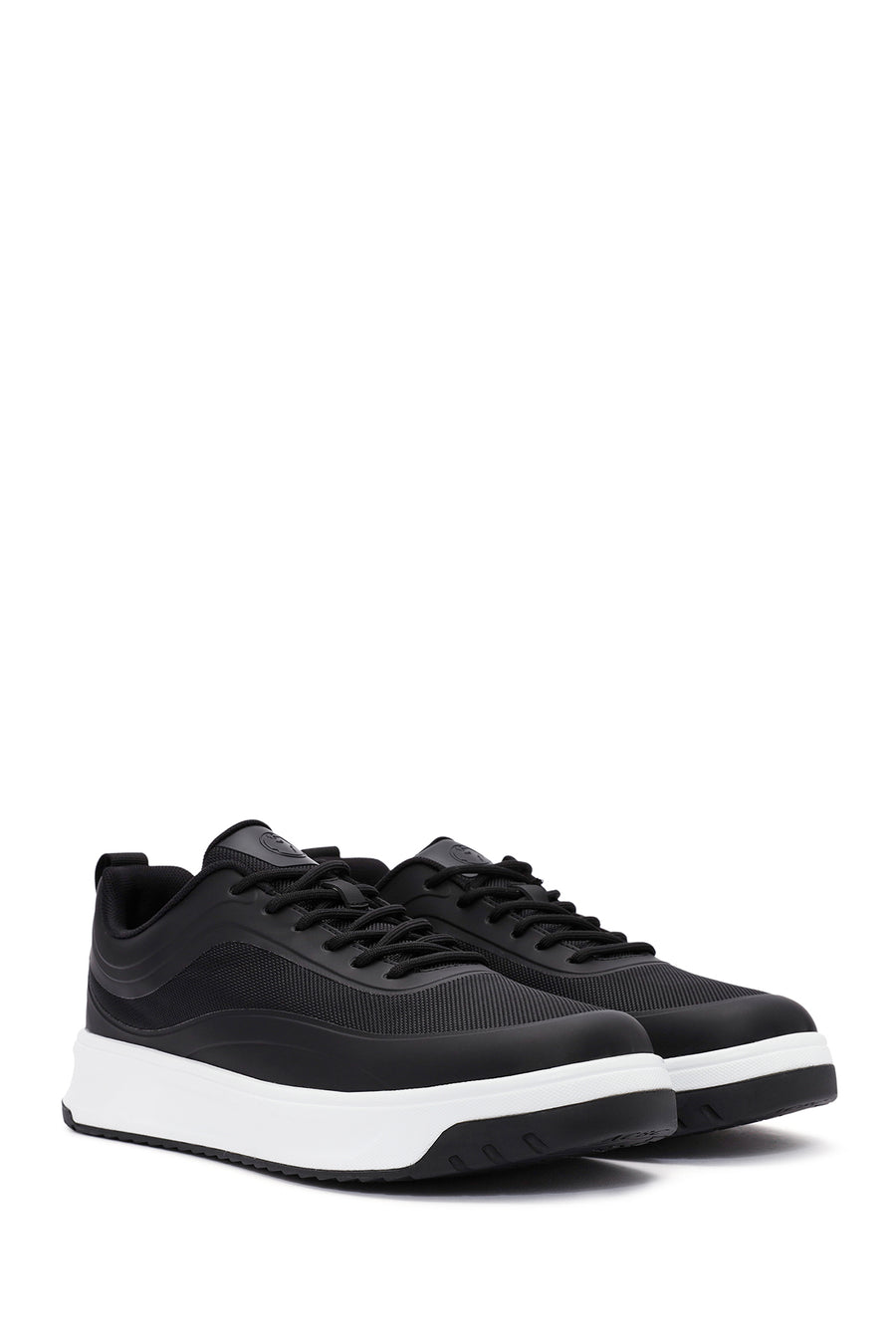ACBC x Derimod Erkek Siyah Bağcıklı Sneaker
