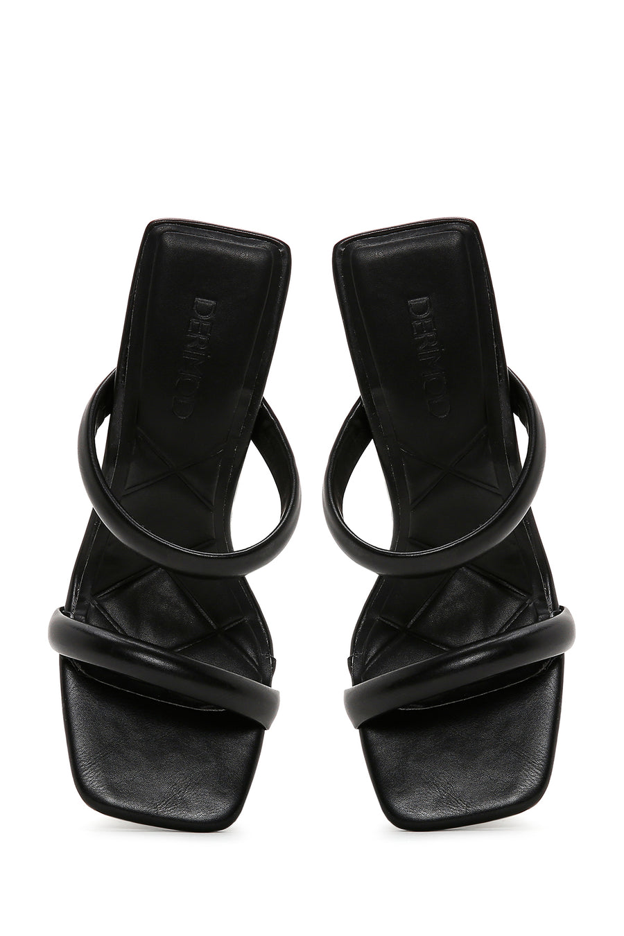 Kadın Siyah Topuklu Terlik