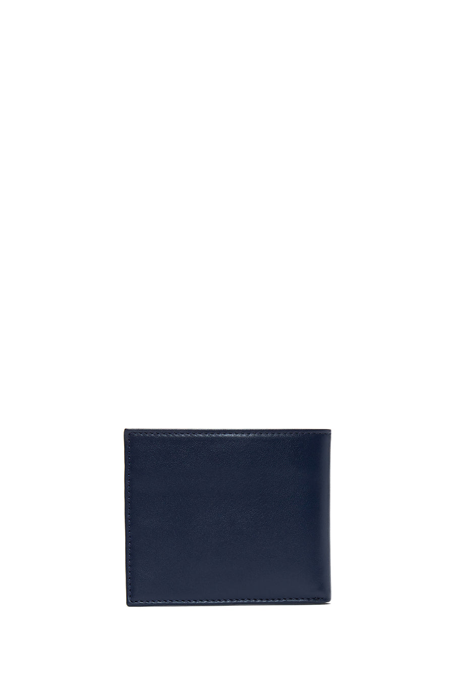 Men's Navy Blue Leather Casual Wallet