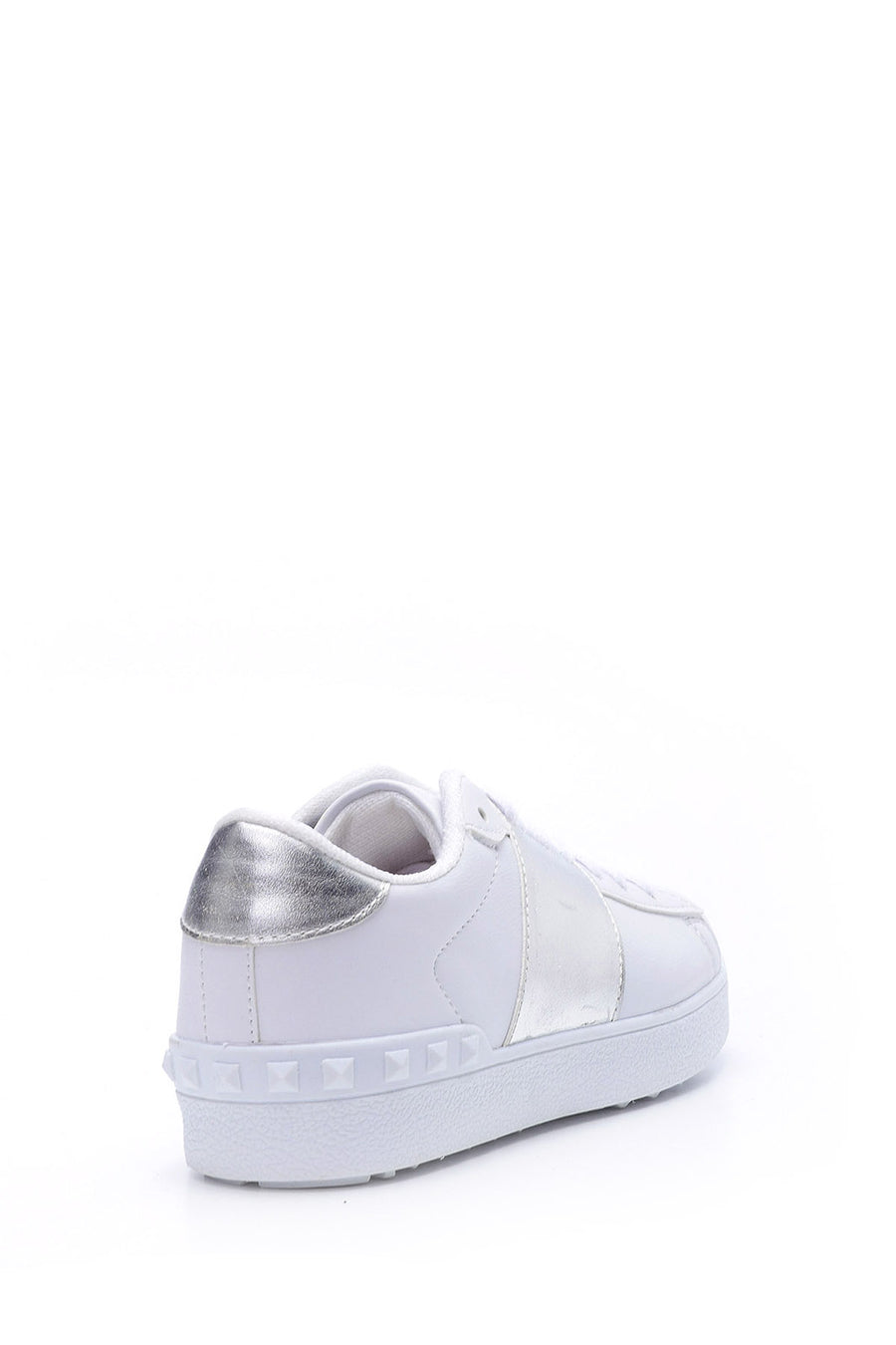 Kadın Gümüş Detaylı Sneaker