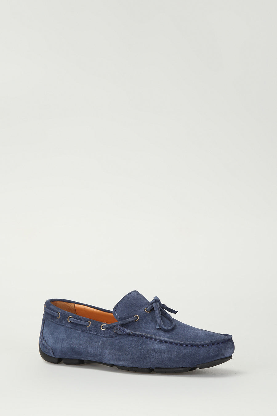 Suede Blue Men's Leather Loafer