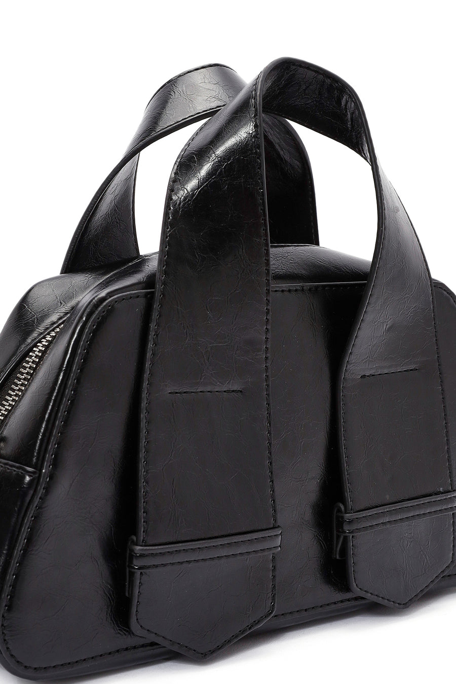 Women's Black Long Strap Shoulder Bag