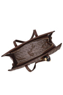 Woman Brown Printed Classic Shoulder Bag | Derimod
