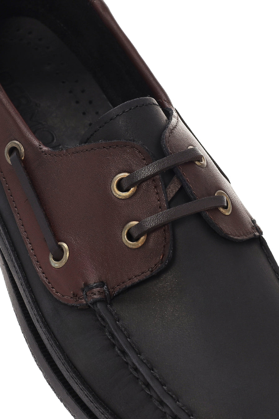 Men's Black Leather Comfort Loafer